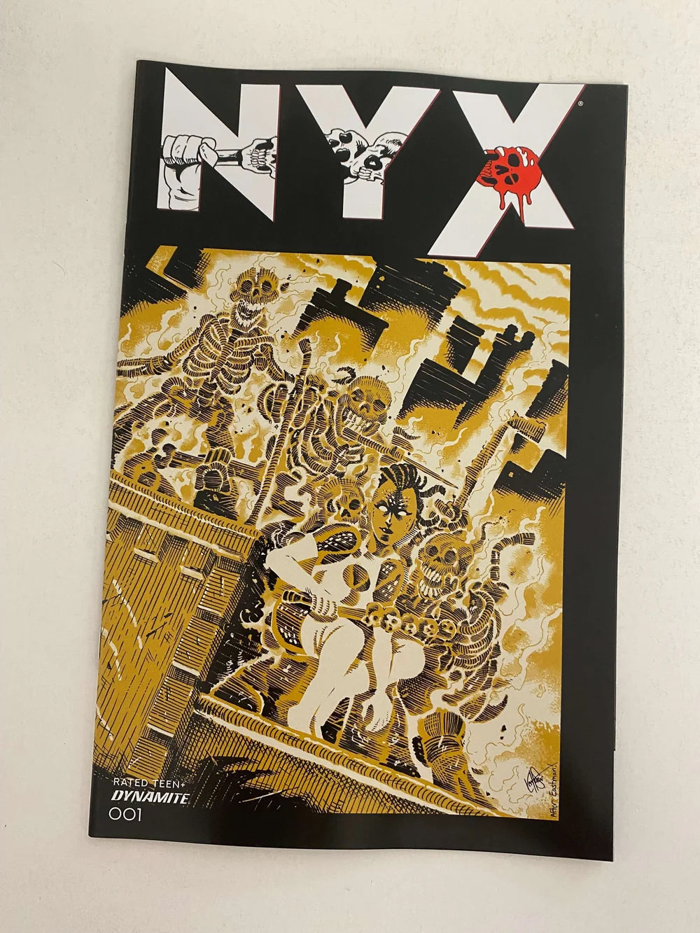 NYX #1 NM TMNT Homage Variant (Dynamite)