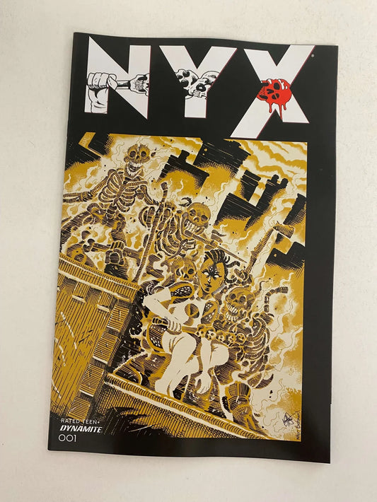NYX #1 NM TMNT Homage Variant (Dynamite)