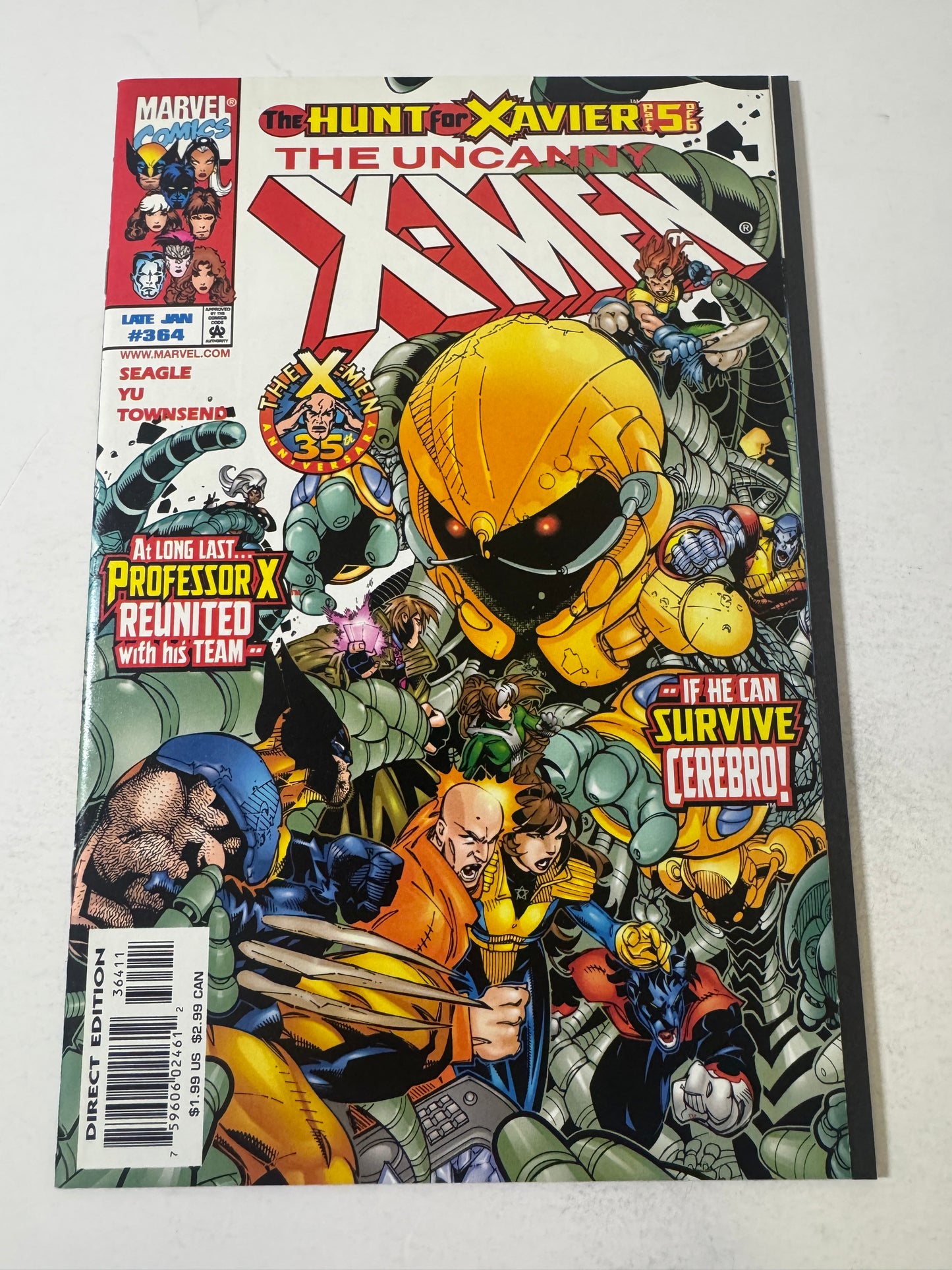 UNCANNY X-MEN #364 NM Chris Bachalo Cover
