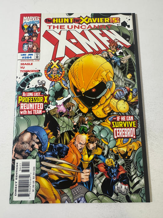 UNCANNY X-MEN #364 NM Chris Bachalo Cover
