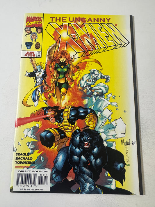 UNCANNY X-MEN #356 NM Chris Bachalo Cover
