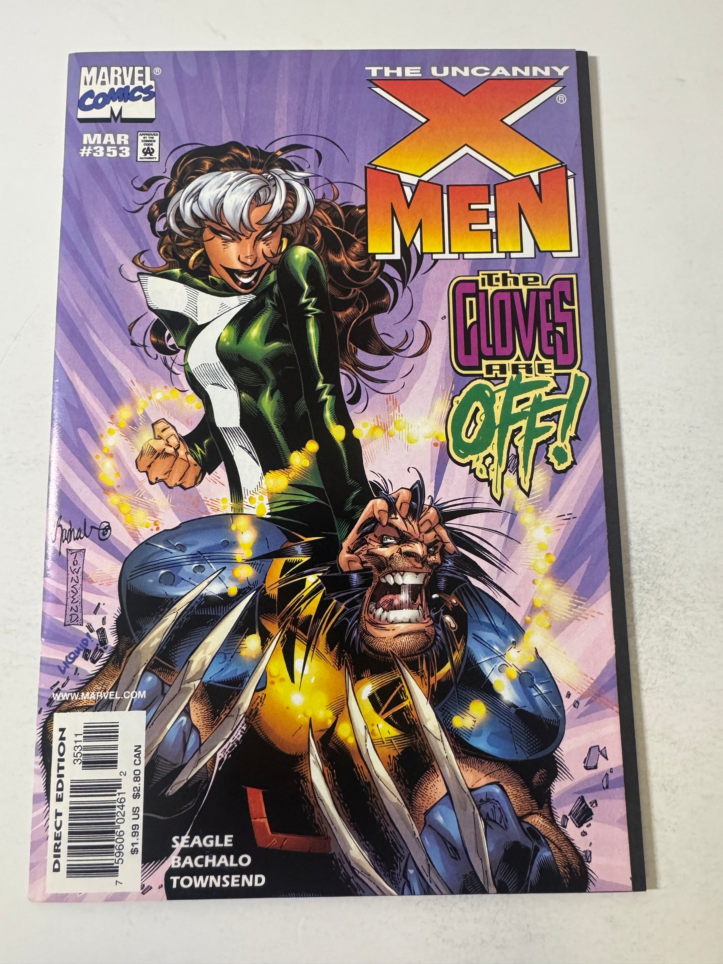 UNCANNY X-MEN #353 Chris Bachalo Cover
