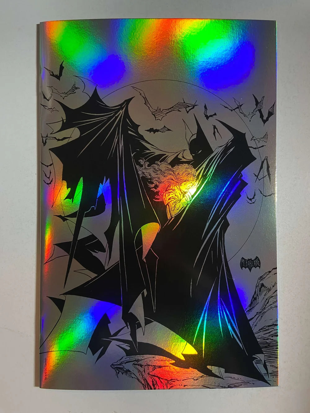BATMAN #423 NM Silver Foil Virgin Todd McFarlane Variant