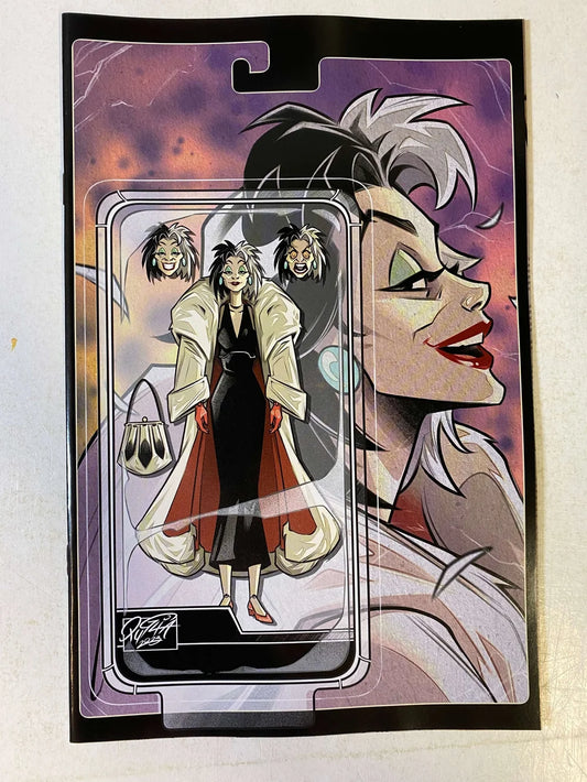 DISNEY VILLAINS : CRUELLA DE VIL #1 NM 1:10 Virgin Action Figure Variant