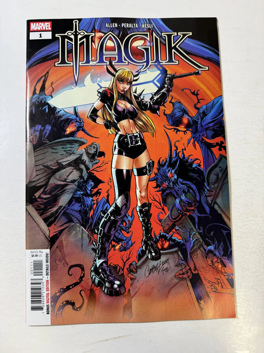 MAGIK #1 NM J Scott Campbell Cover