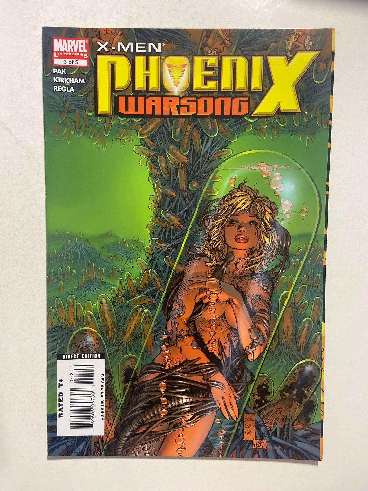 X-MEN PHOENIX WARSONG #1-5 NM- Marc Silvestri Covers SET