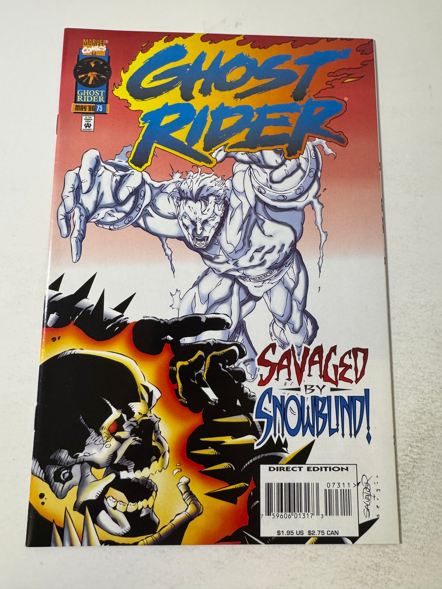 GHOST RIDER #73 Vol 2 NM-