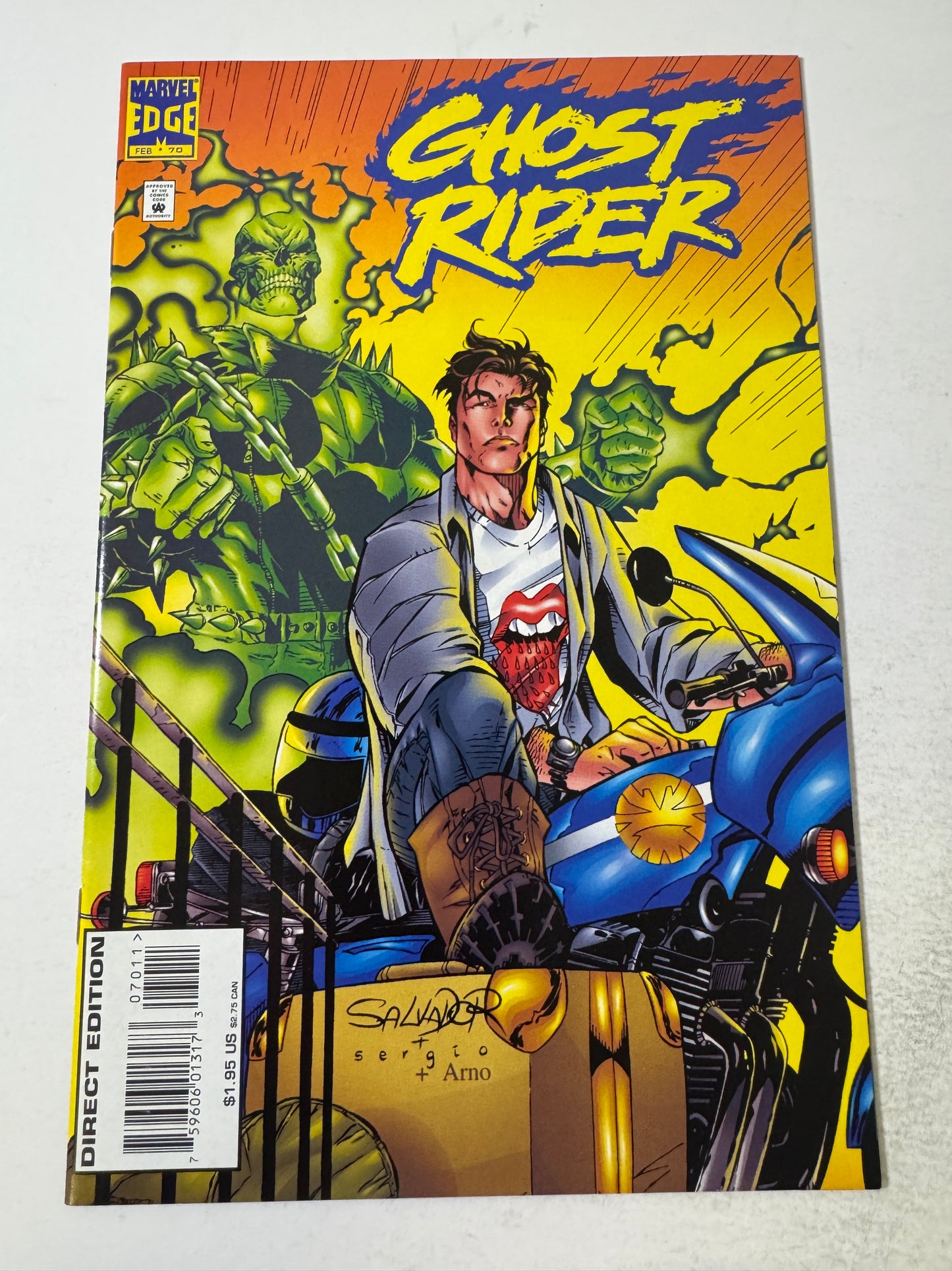 GHOST RIDER #70 Vol 2 NM-