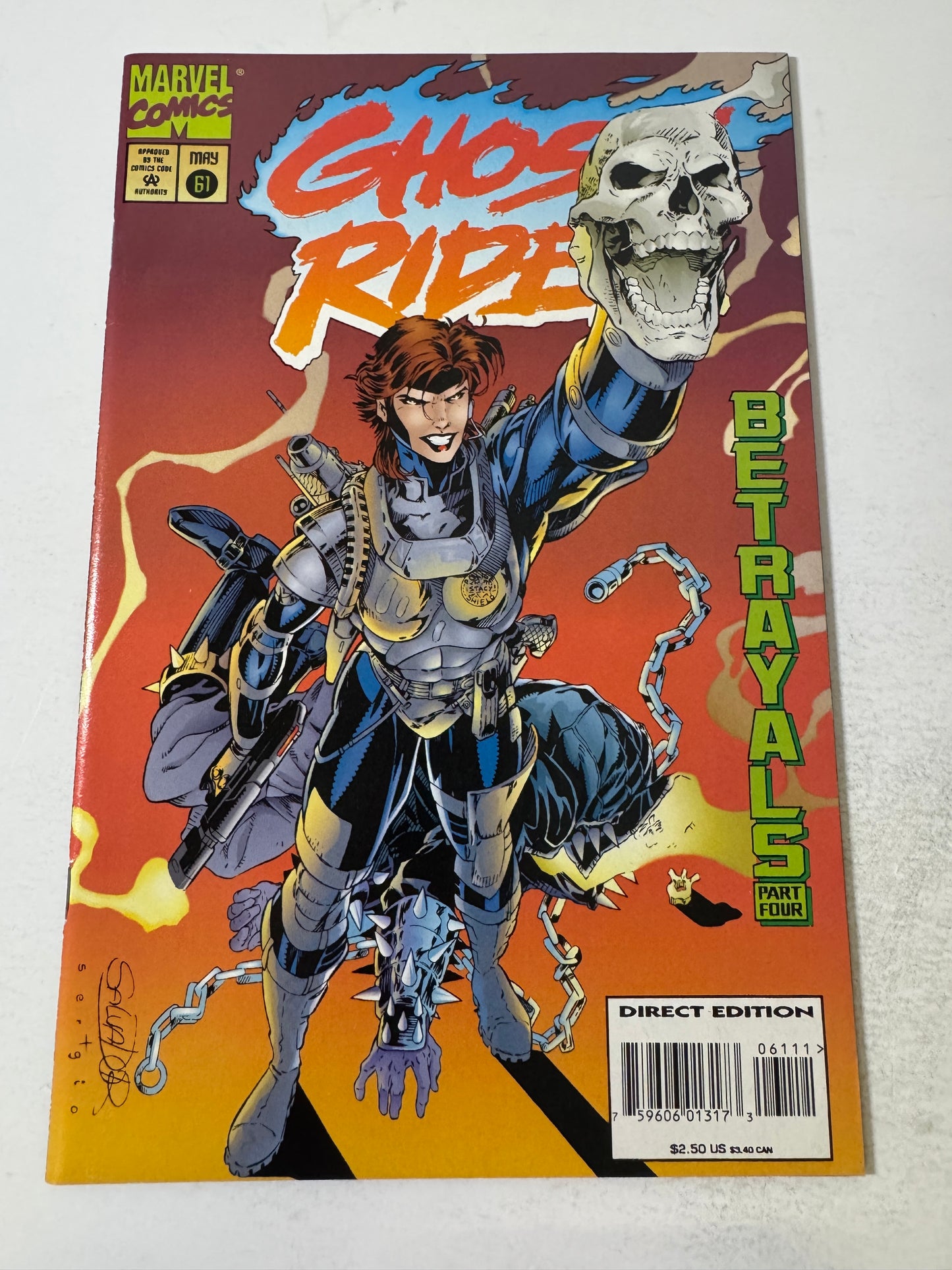 GHOST RIDER #61 Vol 2 NM