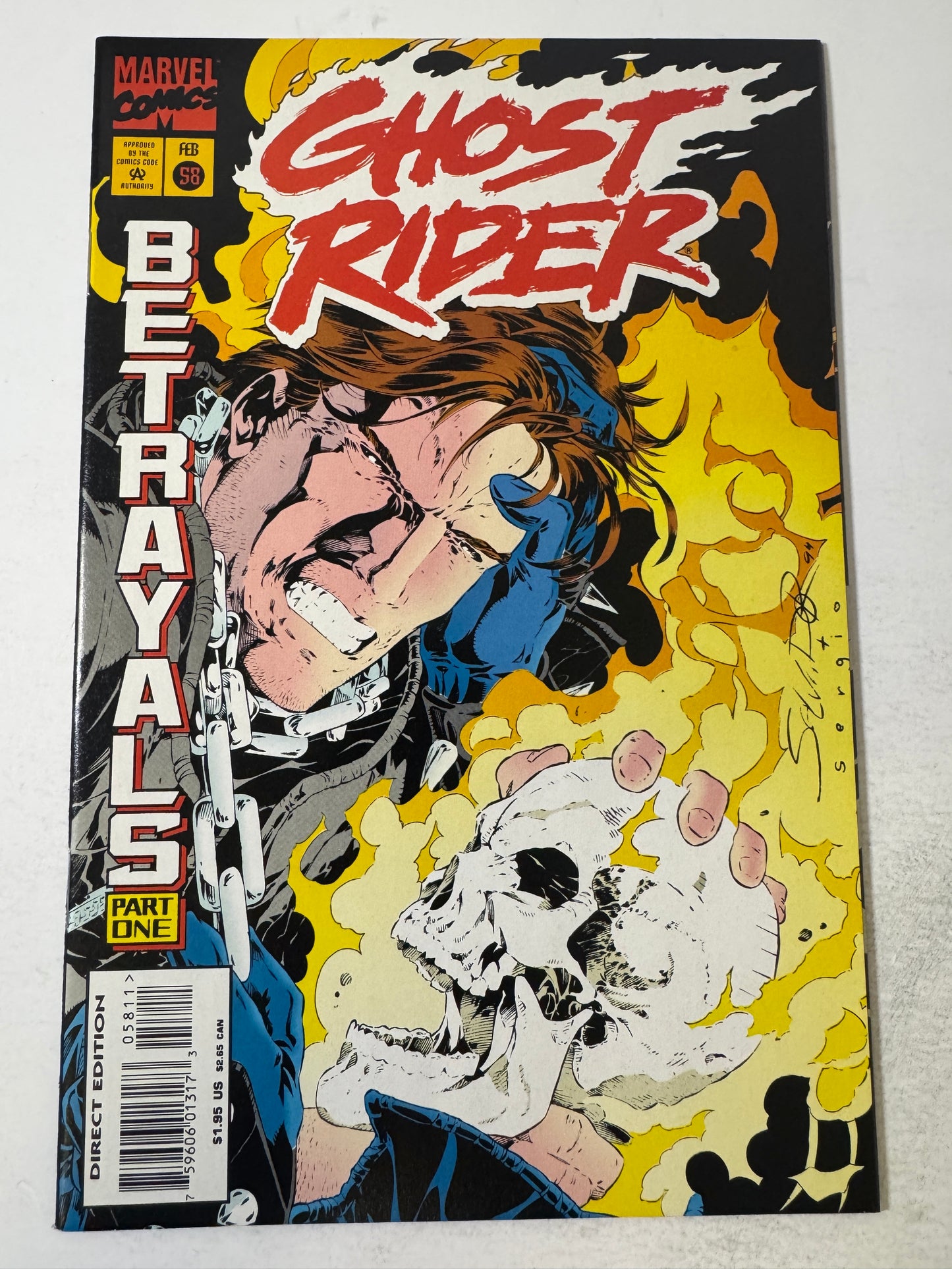 GHOST RIDER #58 Vol 2