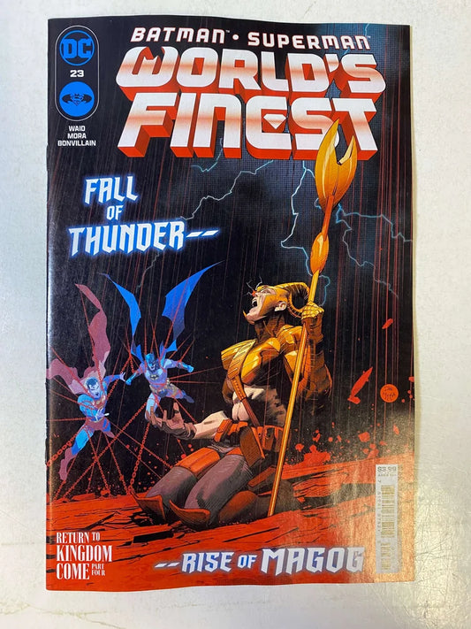 BATMAN SUPERMAN WORLD'S FINEST #21 NM Dan Mora Cover