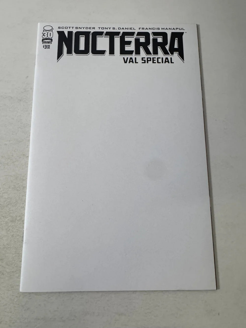 NOCTERRA Val Special #1 NM Blank Variant