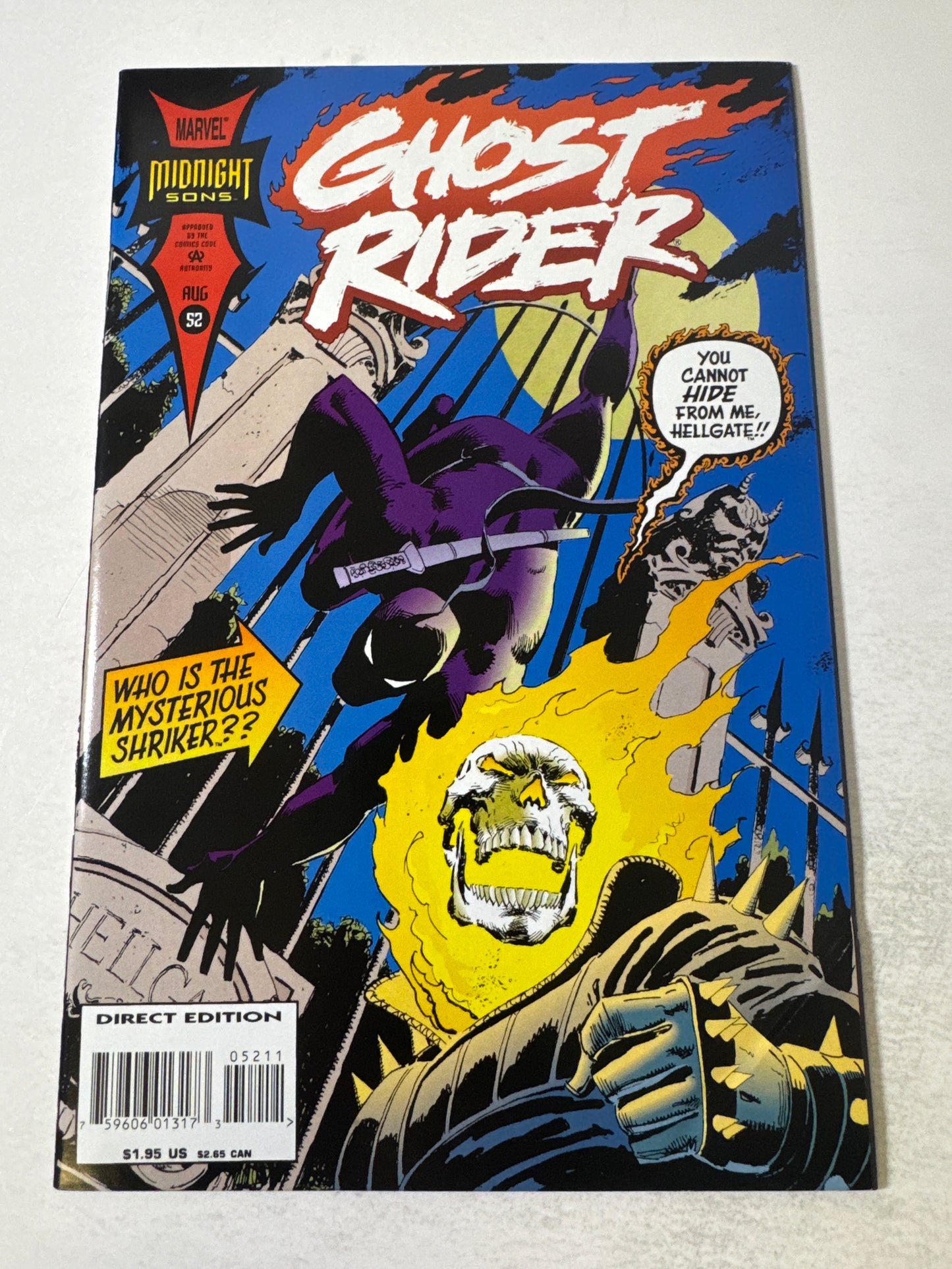 GHOST RIDER #52 Vol 2 NM