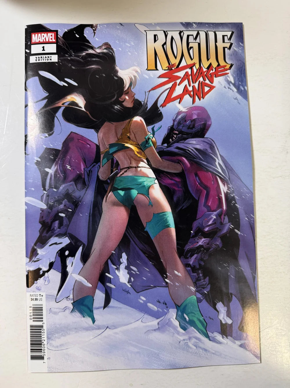 ROGUE The Savage Land #1 NM 1:25 Alex Lozano Variant