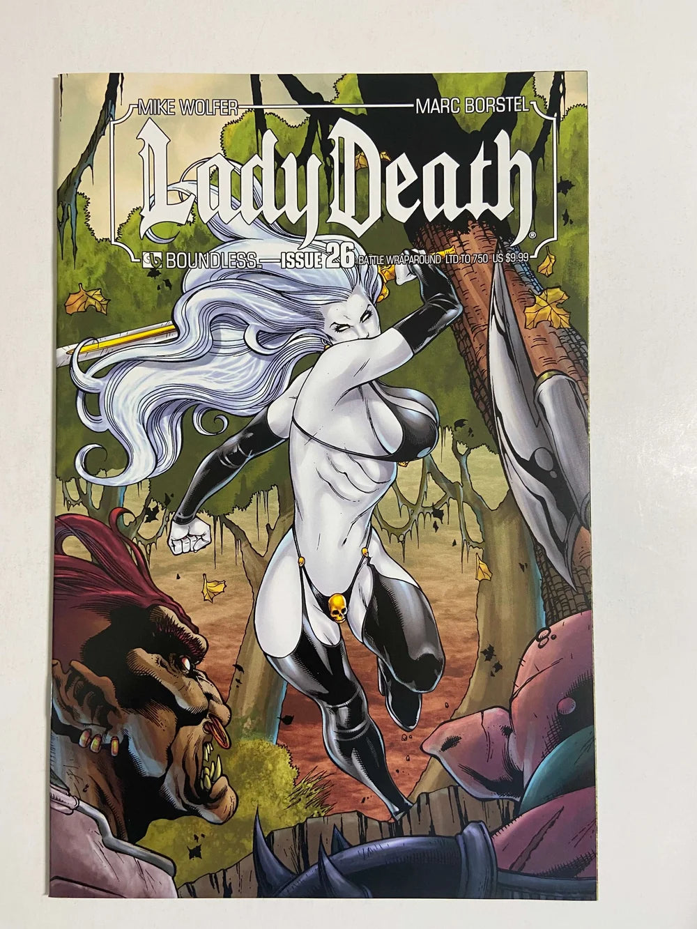 LADY DEATH #26 NM Wrap Variant LTD 750