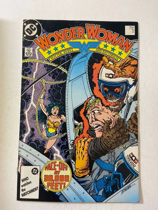 WONDER WOMAN #2 Vol 2 VF George Perez Cover 2nd Print Variant