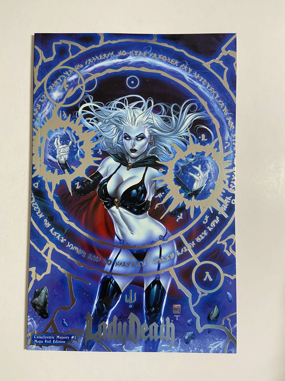 LADY DEATH Cataclysmic Majesty #1 NM Mega Foil Edition Variant