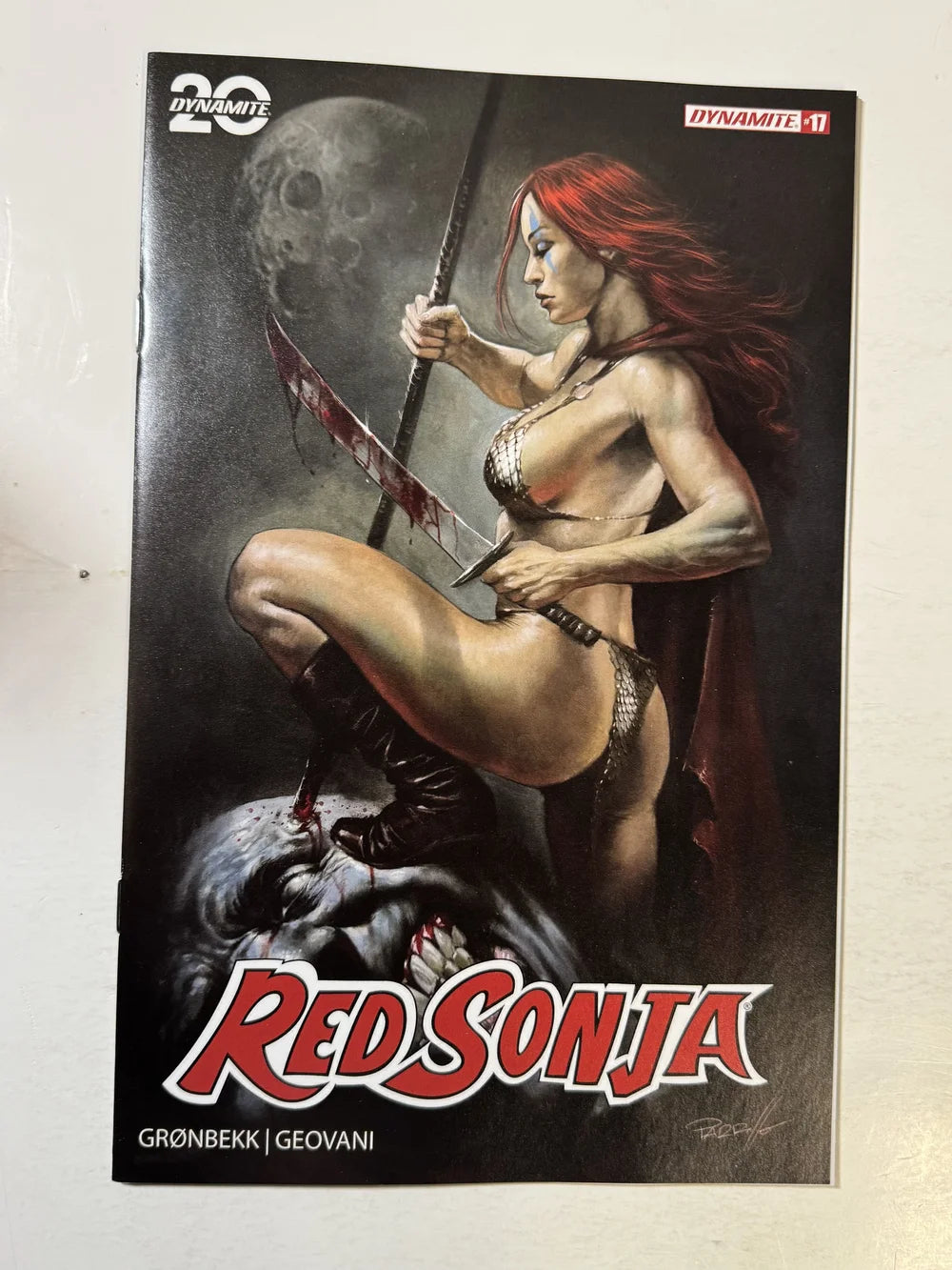 RED SONJA #17 Vol 7 NM Lucio Parrillo Cover  (Dynamite)