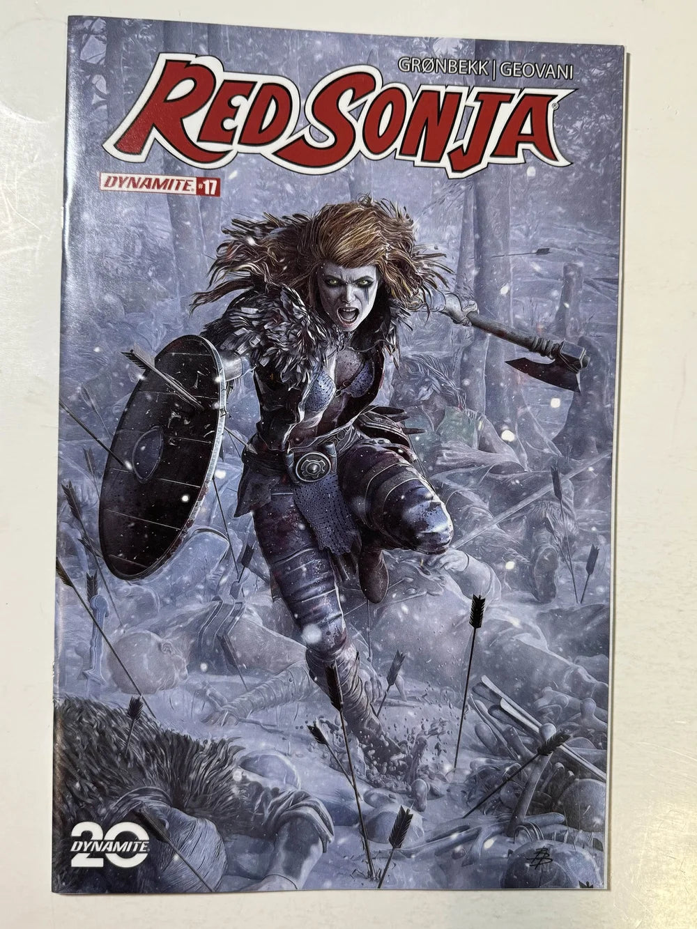 RED SONJA #17 Vol 7 NM Bjorn Barends Variant (Dynamite)
