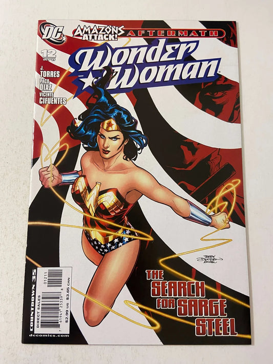 WONDER WOMAN #12 Vol 3 Terry Dodson Cover