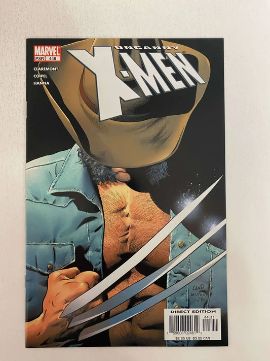 UNCANNY X-MEN #448 Greg Land Cover