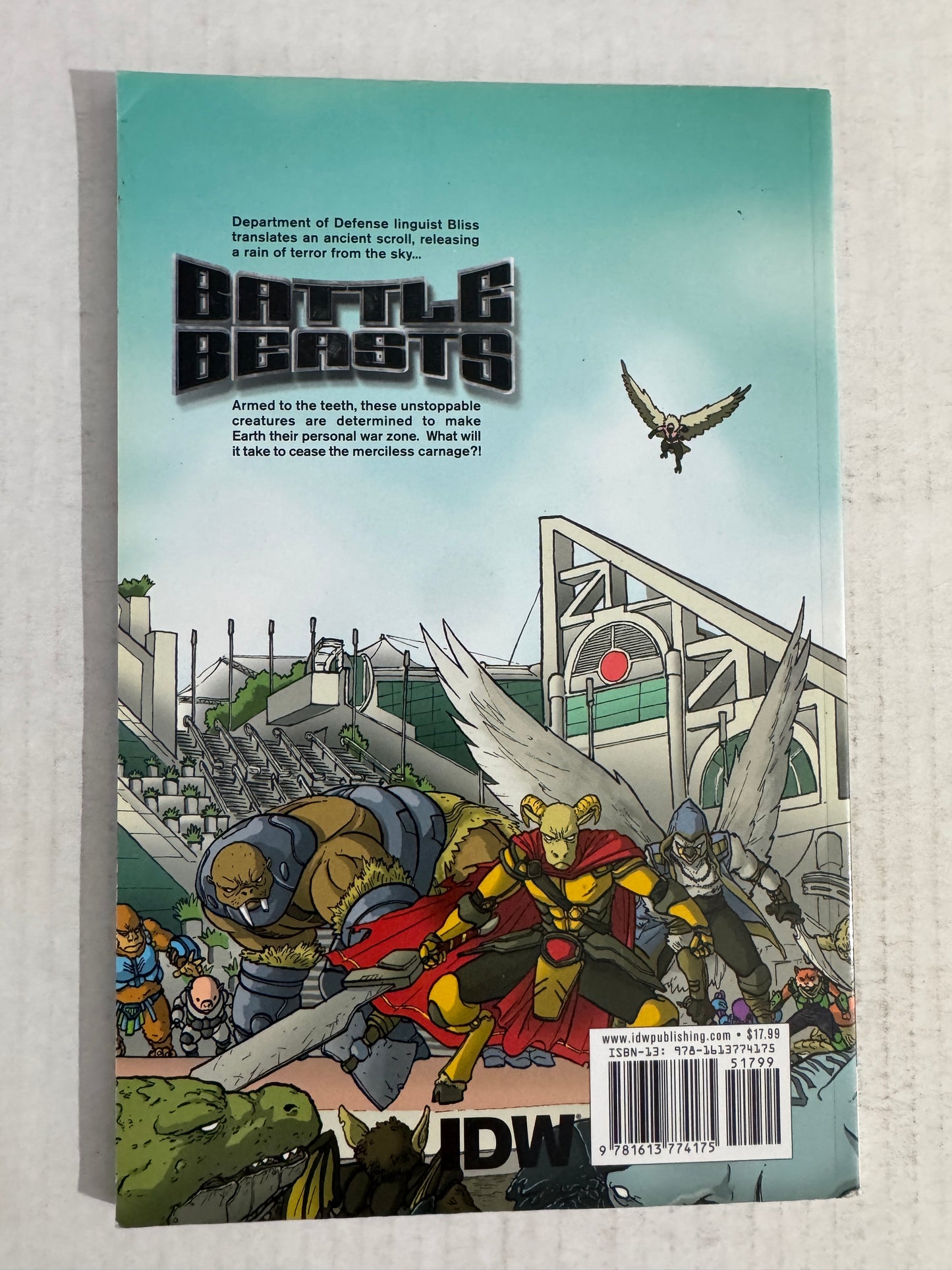 BATTLE BEASTS TPB VF/NM OOP