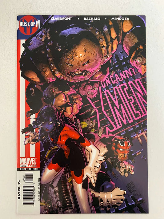 UNCANNY X-MEN #465 NM Chris Bachalo Cover