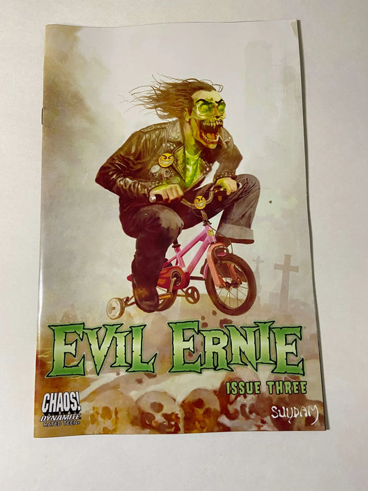 EVIL ERNIE #3 Vol 3 NM Arthur Suydam Cover