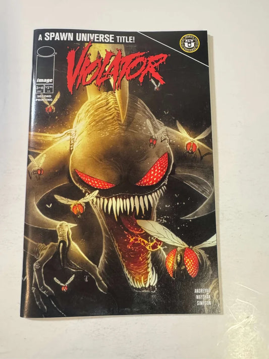Spawn Universe: VIOLATOR #3 Vol 2 NM 2nd Print Ben Templesmith Variant