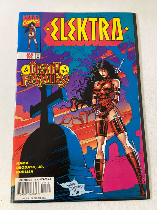 ELEKTRA #14 NM Mike Deodato Jr Cover