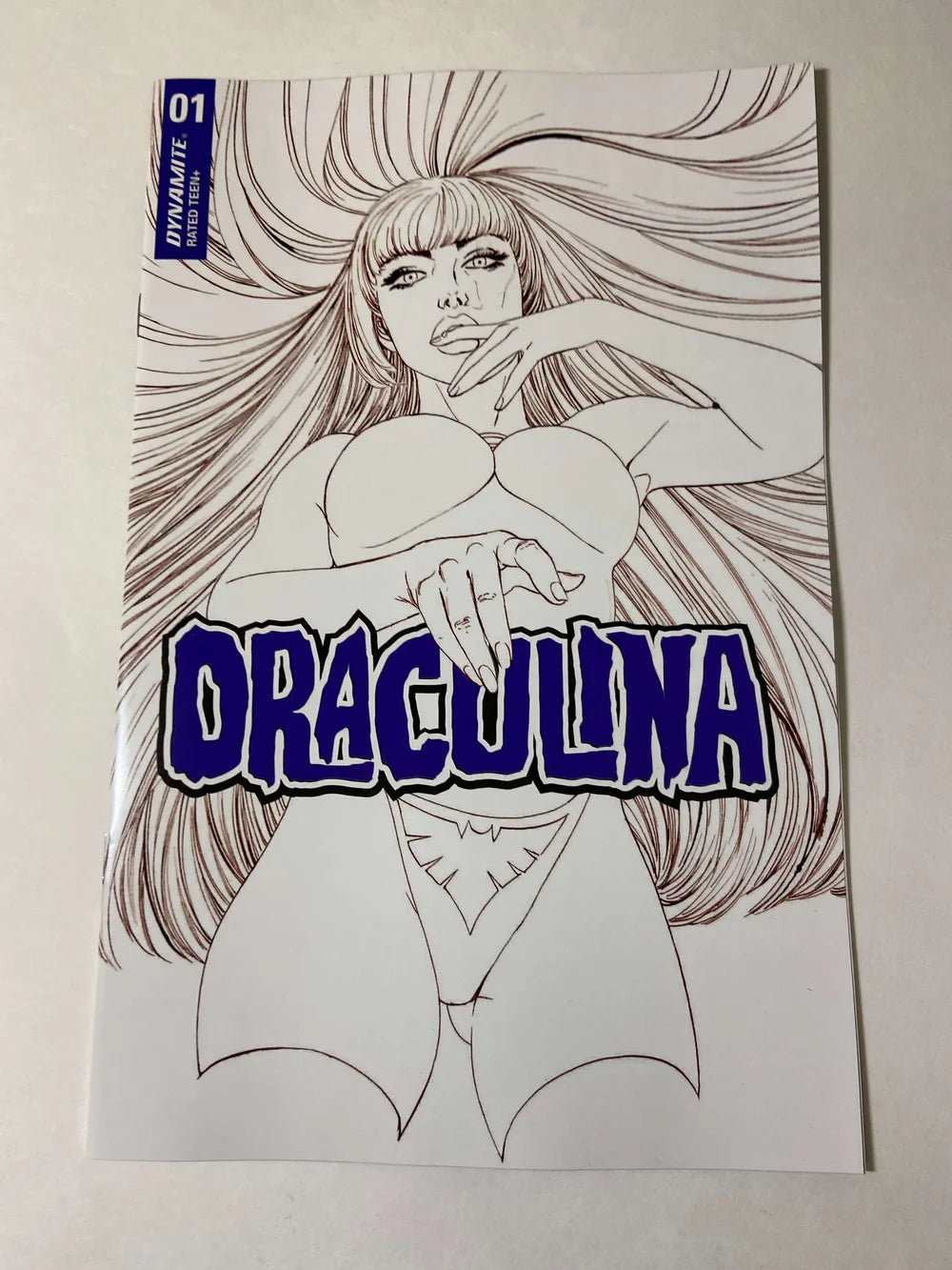 DRACULINA #1 NM 1:25  Guillem March B/W Variant