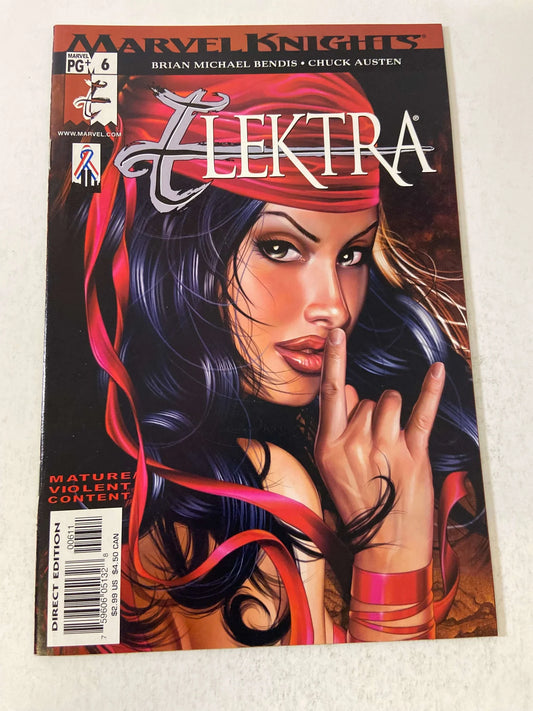 ELEKTRA #6 Vol 2 Greg Horn Cover