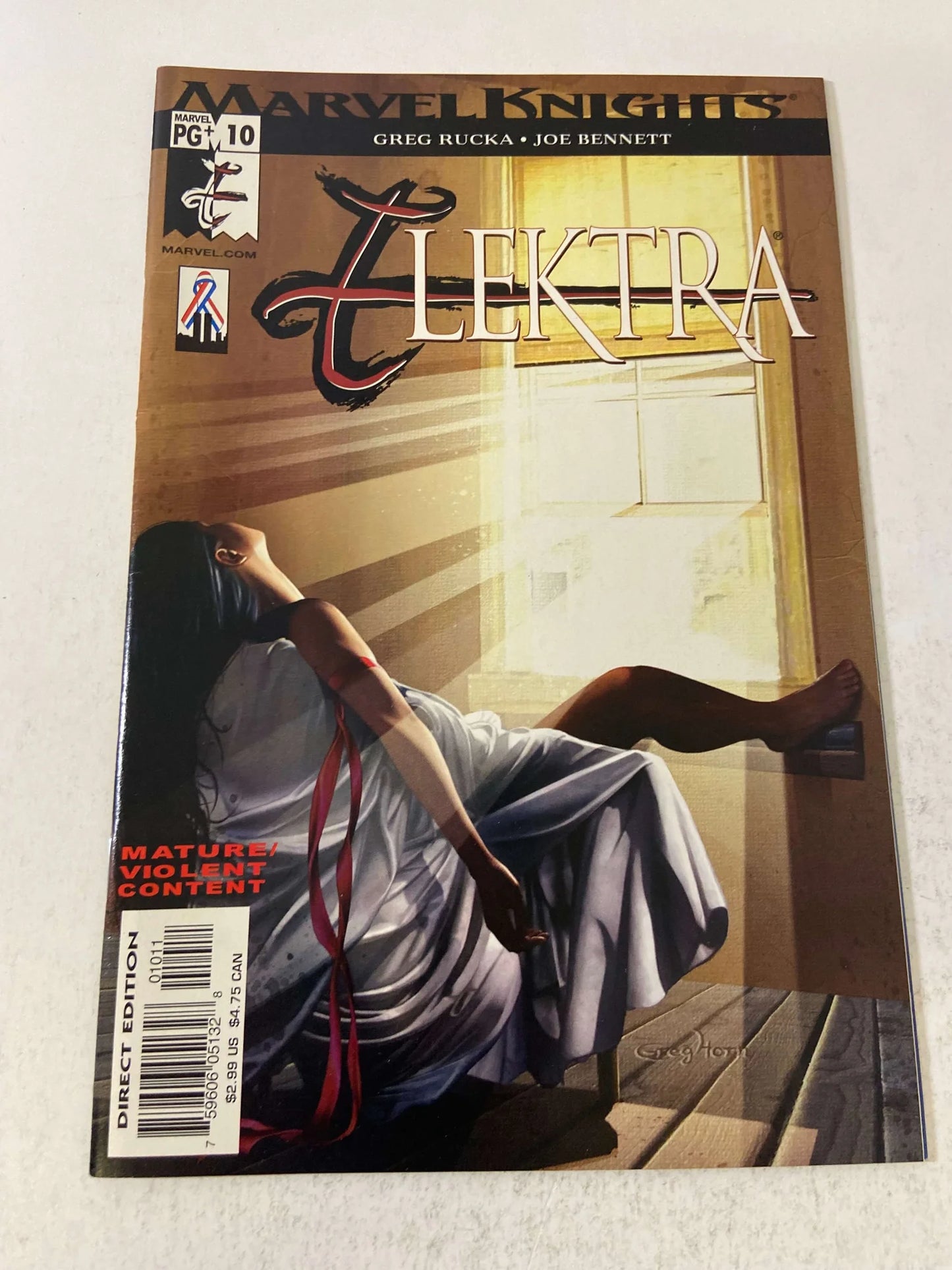 ELEKTRA #10 Vol 2 Greg Horn Cover