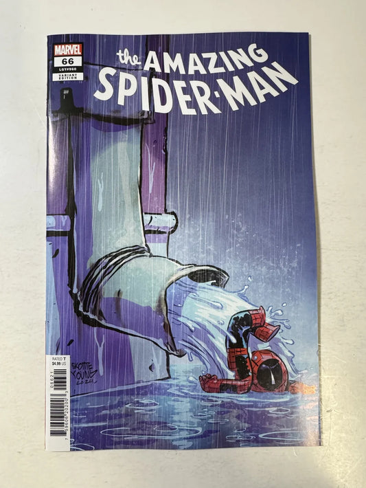 AMAZING SPIDER-MAN #66 Vol 6 NM Skottie Young Variant
