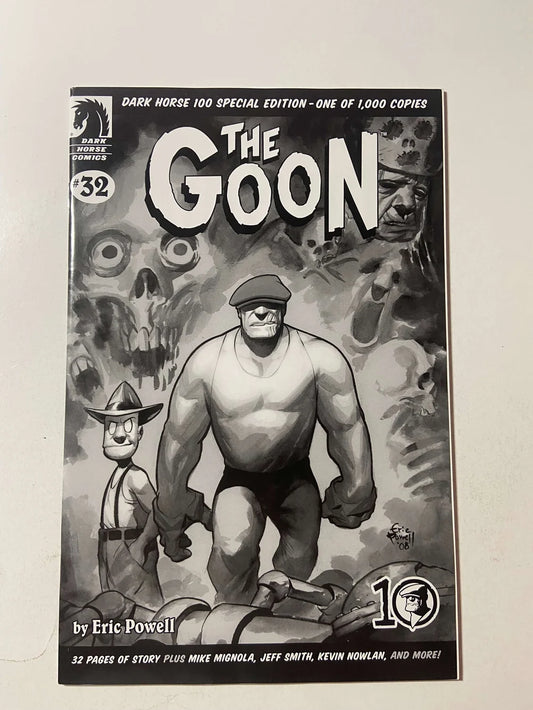 THE GOON #32 NM- B/W Eric Powell Variant LTD to 1000