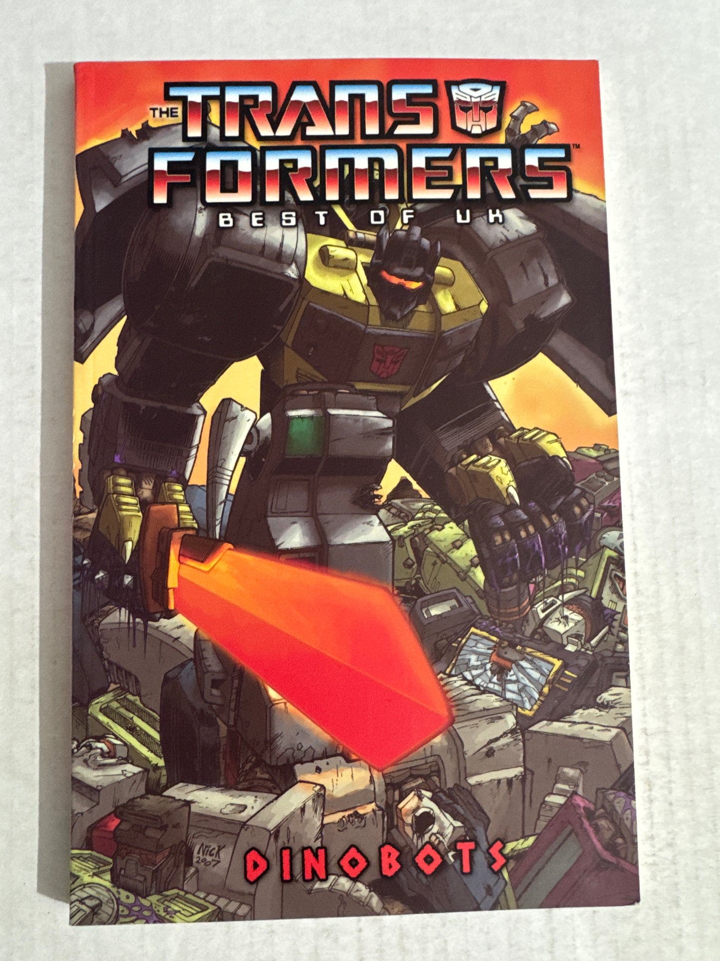 TRANSFORMERS BEST OF UK DINOBOTS TPB VF/NM OOP
