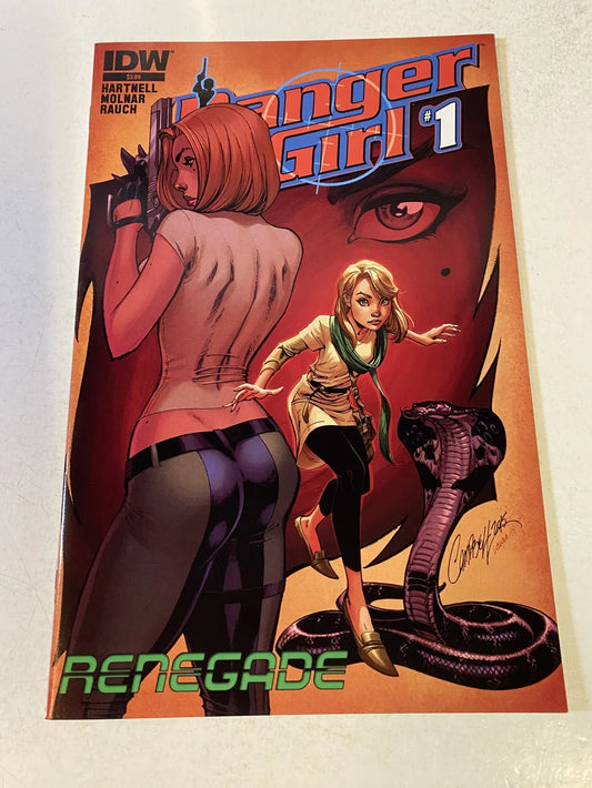 DANGER GIRL Renegade #1 NM J Scott Campbell Cover