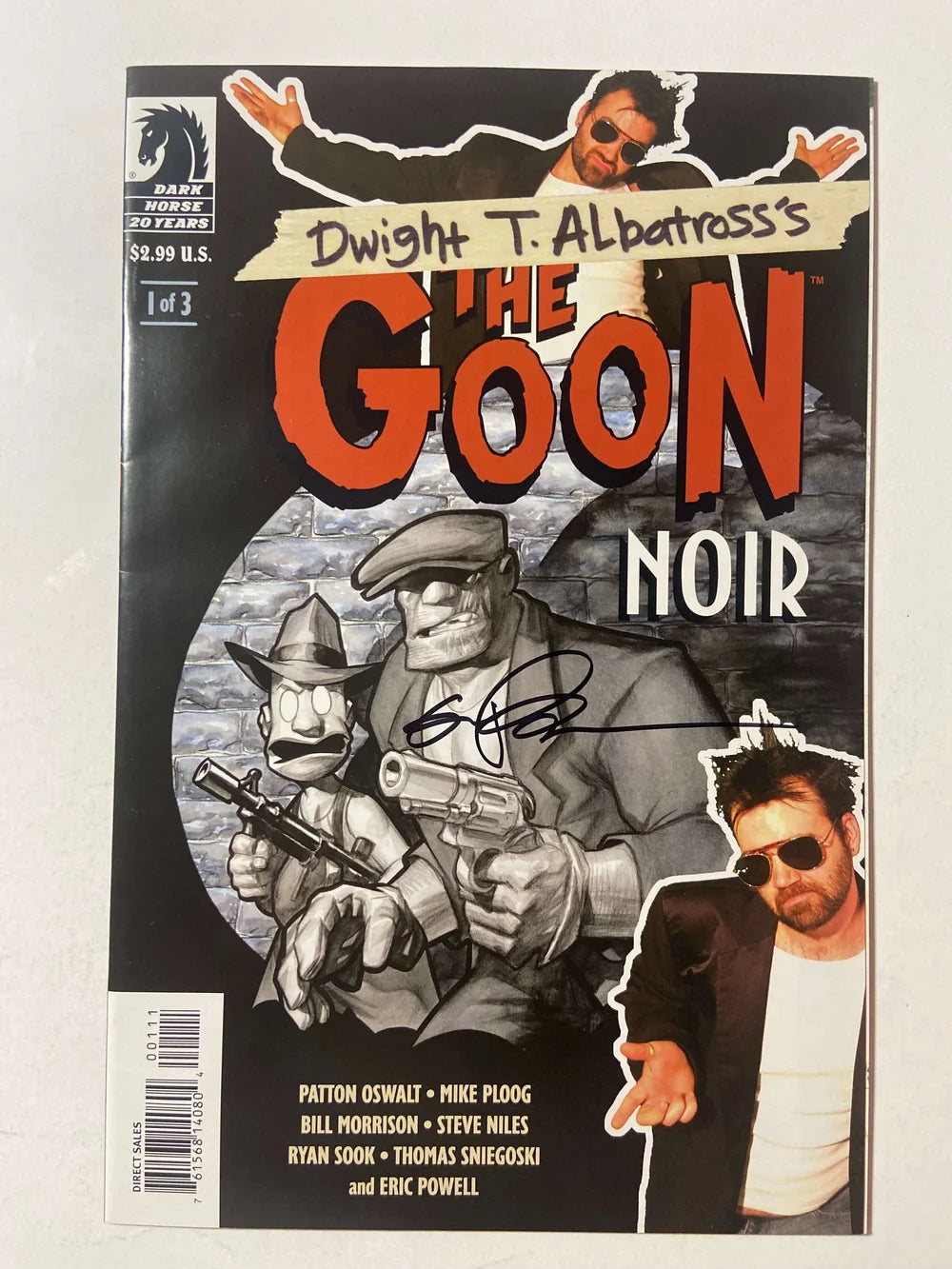 THE GOON noir #1-3 NM- Set SIGNED by Eric Powell and more!