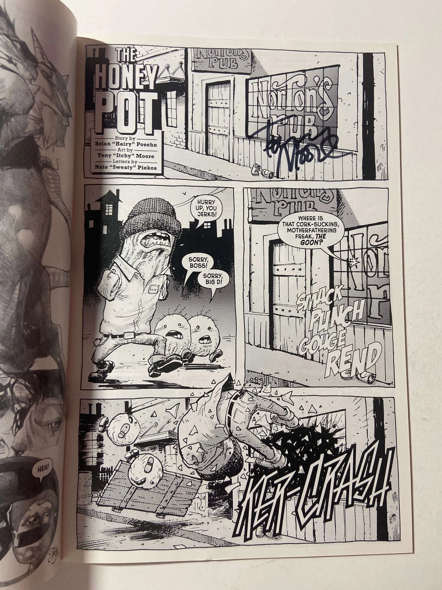 THE GOON noir #1-3 NM- Set SIGNED by Eric Powell and more!