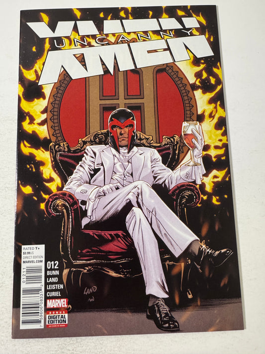 UNCANNY X-MEN #12 Vol 4 NM- Greg Land Cover