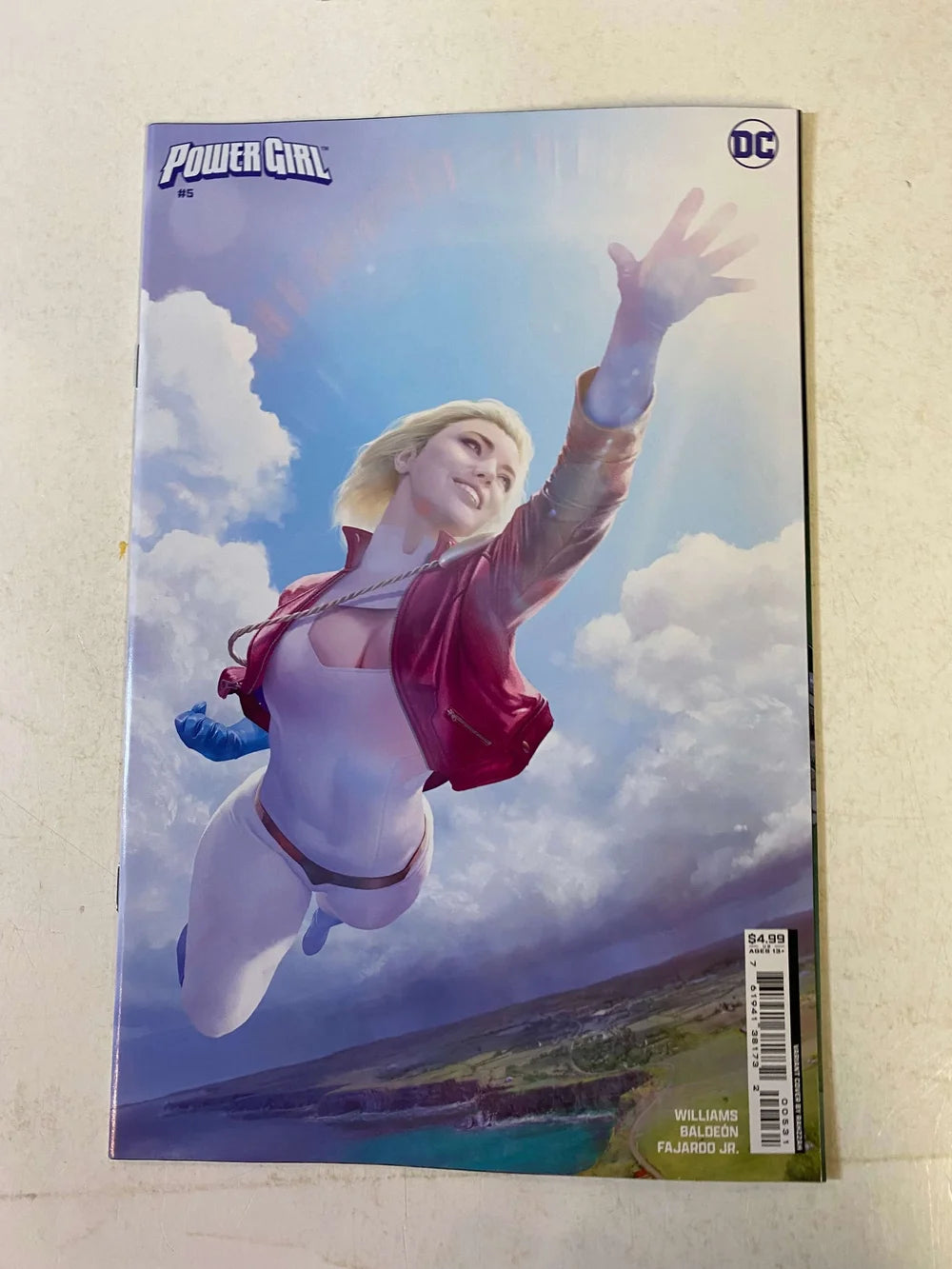 POWER GIRL #5 Vol 3 NM Rahzzah Variant