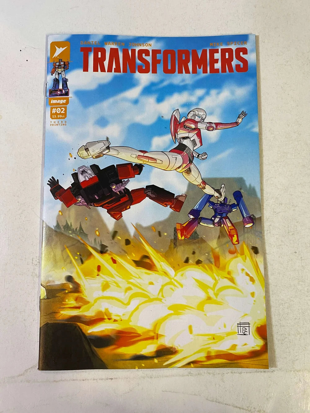 TRANSFORMERS #2 NM 3rd Print Variant