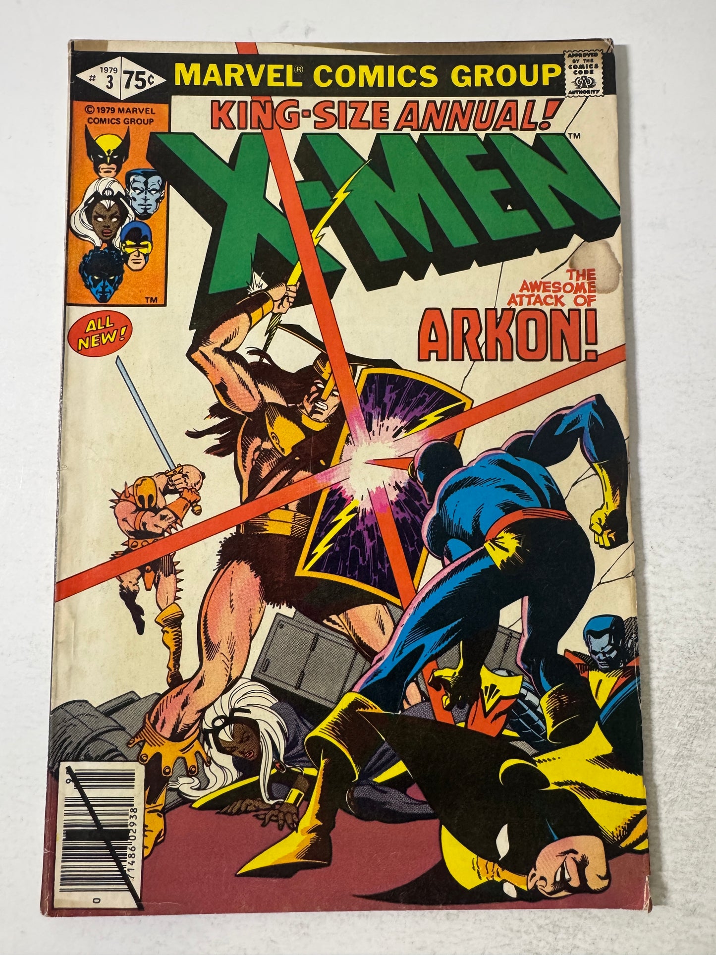 X-MEN ANNUAL #3 VG- 1979 Frank Miller Cover