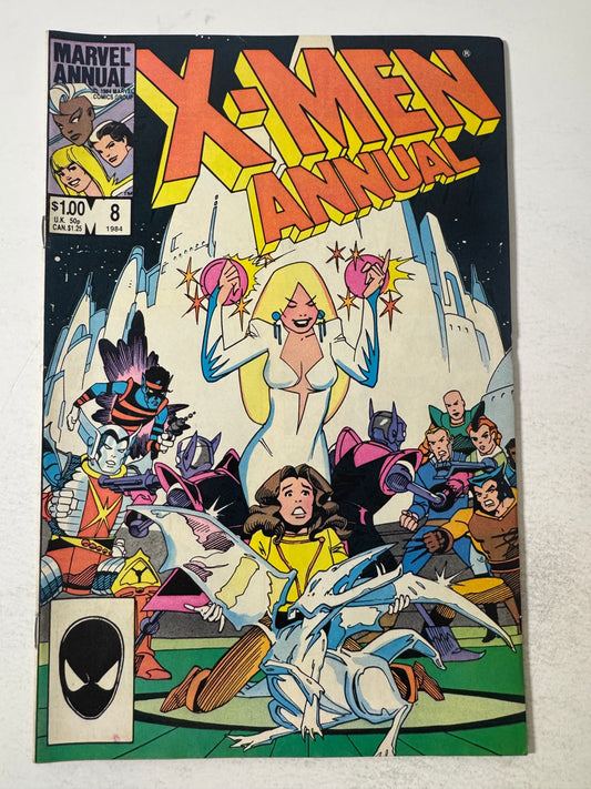 X-MEN ANNUAL #8 FN 1984