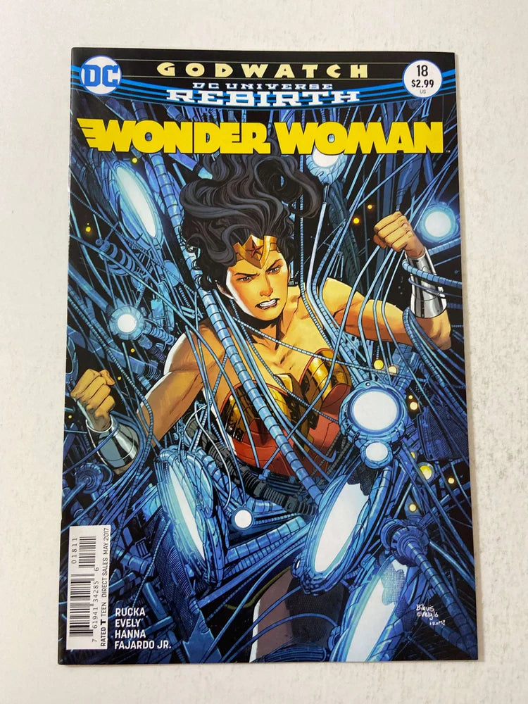 WONDER WOMAN #18 Vol 5 VF/NM