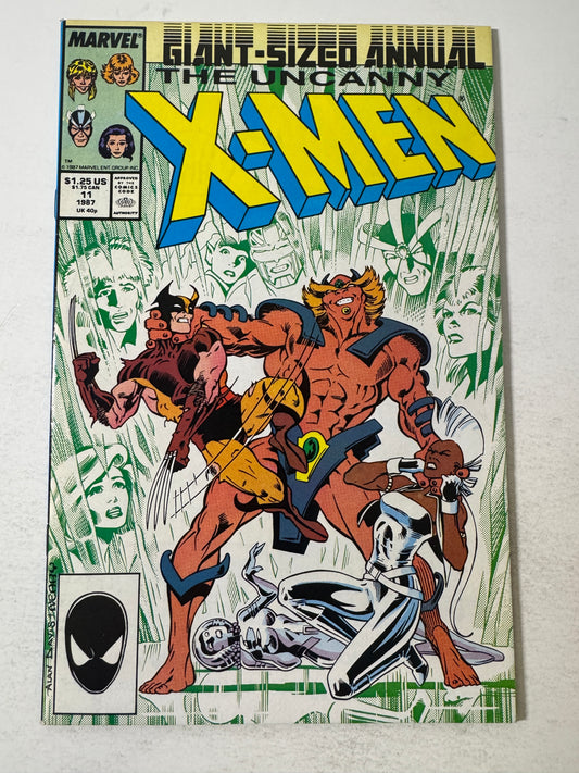 UNCANNY X-MEN ANNUAL #11 1987