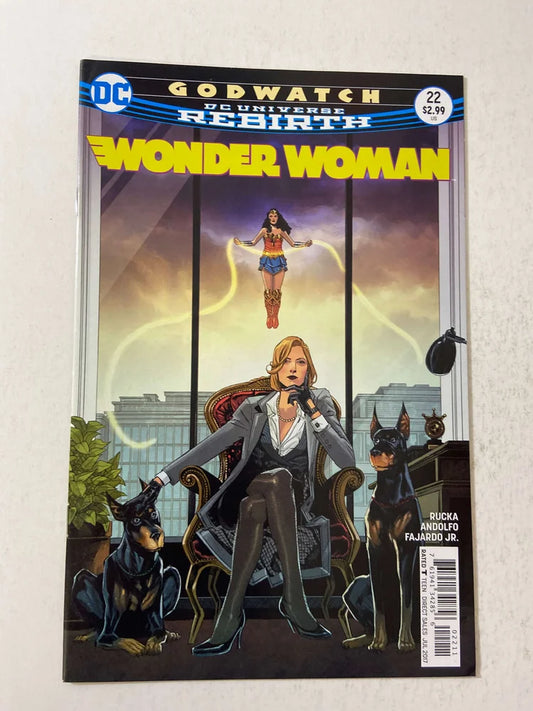 WONDER WOMAN #22 Vol 5 VF/NM