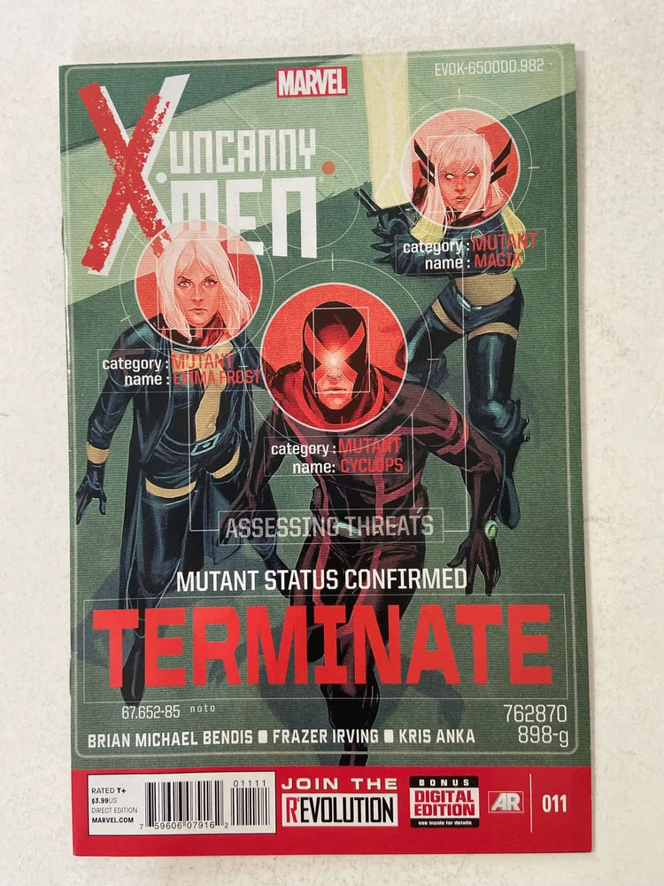 UNCANNY X-MEN #11 Vol 3 NM