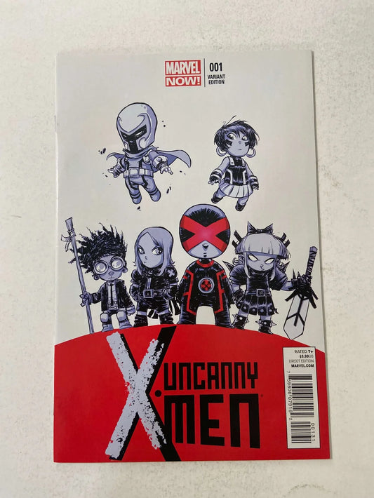 UNCANNY X-MEN #1 Vol 3 NM Skottie Young Variant 1ST APPEARANCE