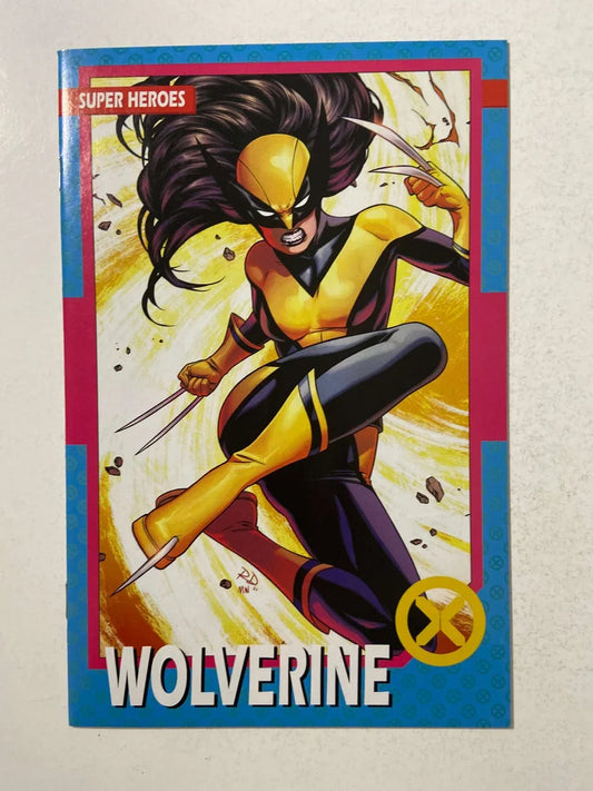 X-MEN #8 Vol 5 NM Dauterman X-23 Trading Card Variant